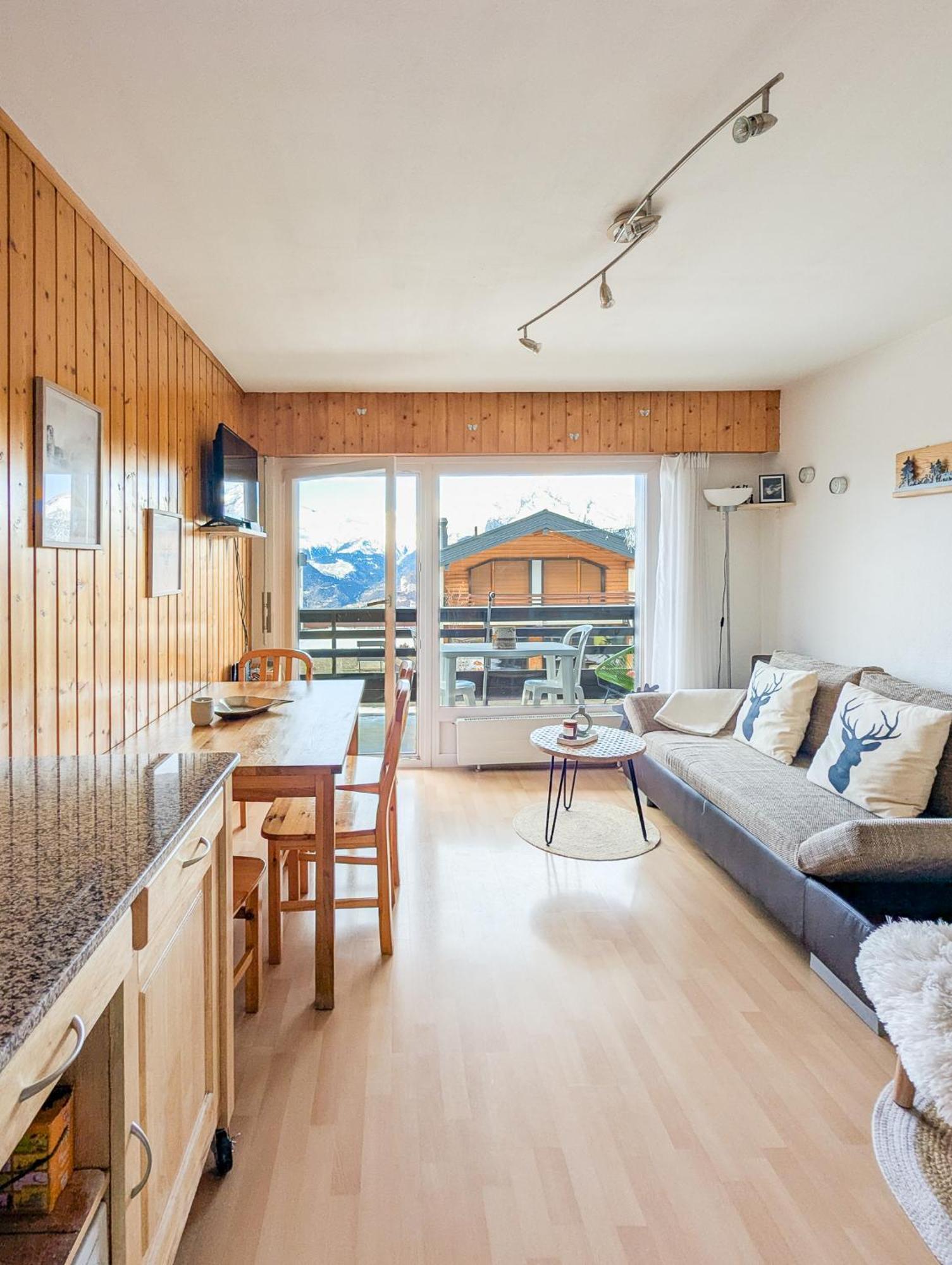 Center Of Veysonnaz With A View ! Apartment Luaran gambar